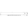 Решетка ALCAPLAST DESIGN-1050ANTIC для водоотводящего желобов (APZ6, APZ16)