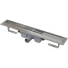 Водоотводящий желоб ALCAPLAST APZ6S-750 PROFESSIONAL с порогами для цельной решетки, горизонтальный слив
